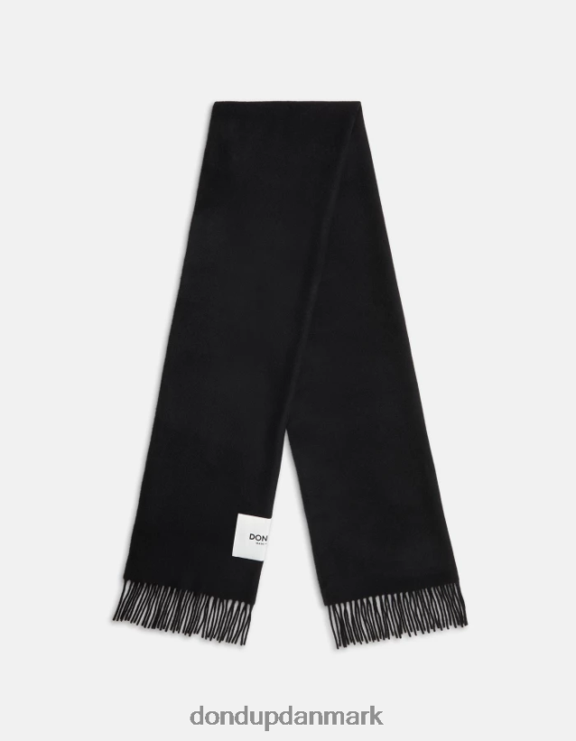 uld tørklæde Mænd 0XD0D01003 sort DONDUP tilbehør
