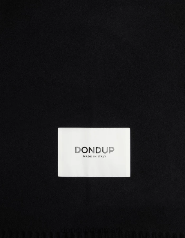 uld tørklæde Mænd 0XD0D01003 sort DONDUP tilbehør