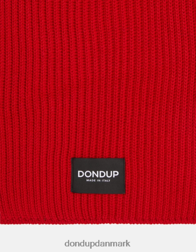 uld tørklæde Mænd 0XD0D0950 rød DONDUP tilbehør