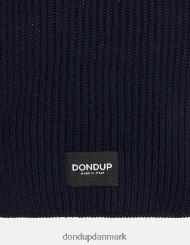 uld tørklæde Mænd 0XD0D0954 Marine blå DONDUP tilbehør