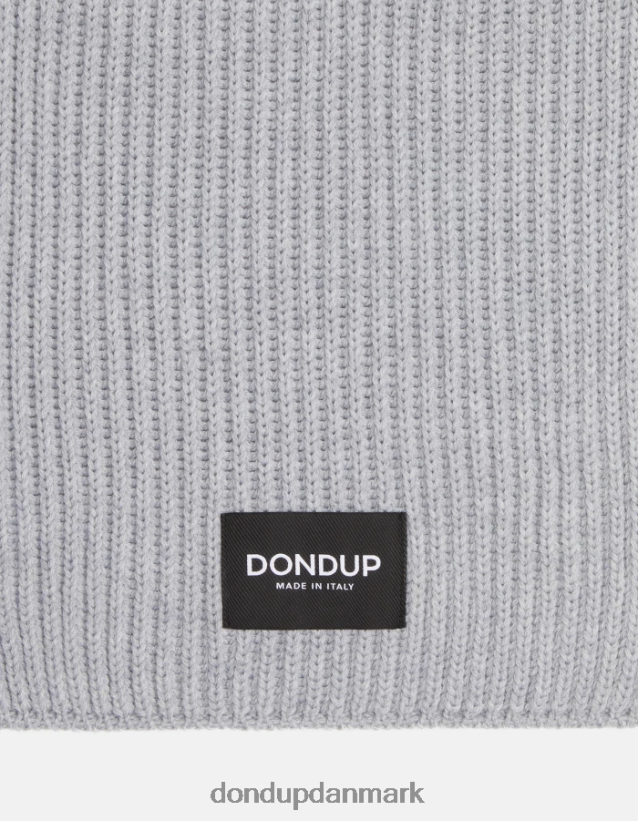 uld tørklæde Mænd 0XD0D0955 lysegrå DONDUP tilbehør